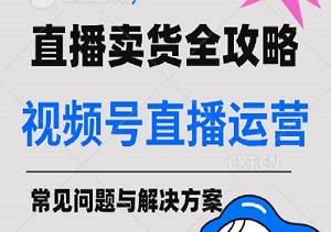 直播卖货全攻略：视频号直播运营中的常见问题与解决方案-二八网赚