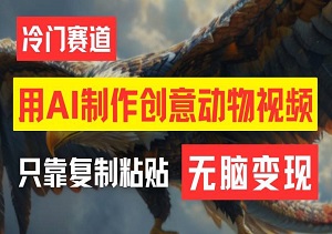 创意制胜，打造爆款动物特效视频，0成本开启你的月入万元副业！-二八网赚