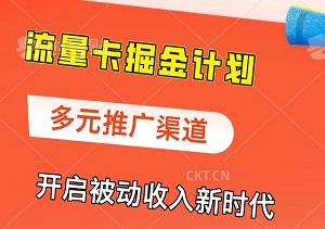 流量卡掘金计划：多元推广渠道助您日赚3000+，开启被动收入新时代-二八网赚